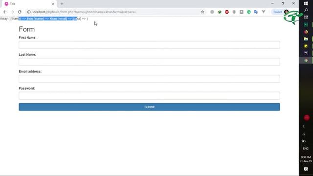 php forms get and post methods смотреть онлайн