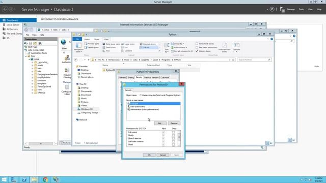 Deploying Flask Web App on IIS Windows VM Azure смотреть онлайн