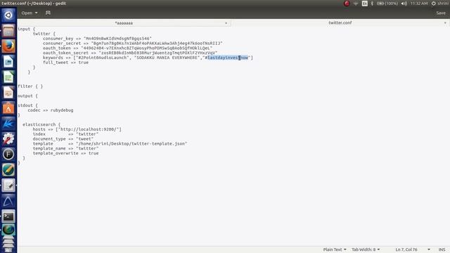Realtime Bigdata analysis using Elasticsearch Logstash Kibana demonstration in Tamil смотреть онлайн