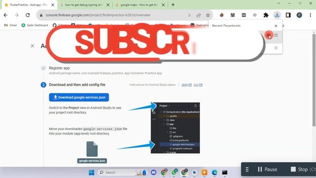 flutter firebase tutorial | flutter firebase tutorial PART 01 смотреть онлайн