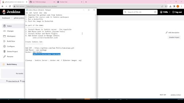 How to run Docker and Maven in Jenkins смотреть онлайн