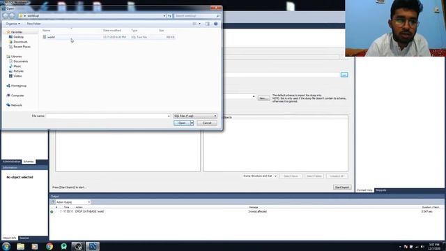 MySQL - How to import Database into MySQL Workbench (8.0.22) смотреть онлайн