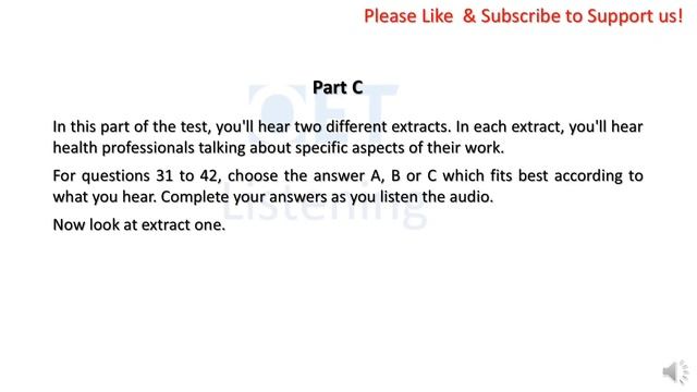 OET LISTENING TEST 45 смотреть онлайн