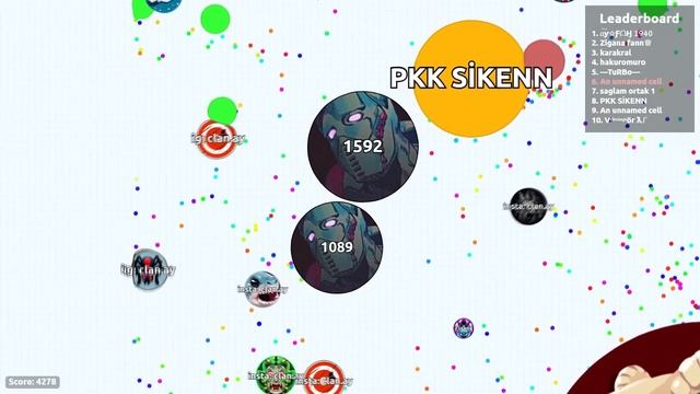 Agario Teams Make Me Hungry!