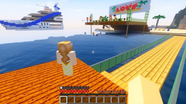 THE BOYS ARE AT WAR ! Minecraft Love Island | Little Kelly смотреть онлайн