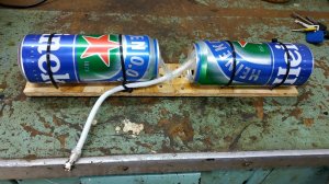 Самодельная антенна из пивных банок для DVB-T2