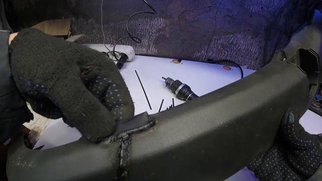 Ремонт пластика ABS MB e211 смотреть онлайн