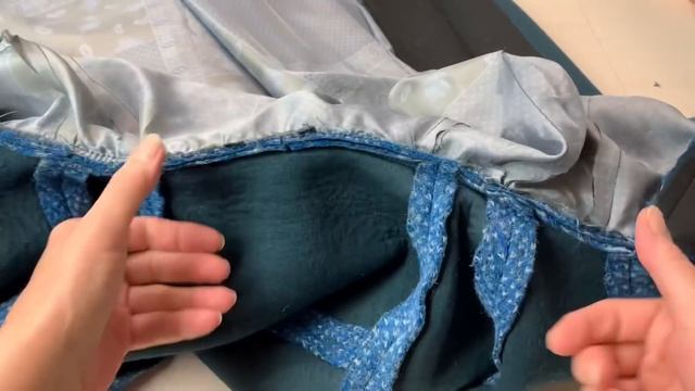 Как пришить подкладку в пальто. Примерка пальто. Часть 3