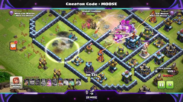 Royal Champion Walk Guide (INVISIBILITY SPELL) | Must Learn TH13 Attack Strategy | Clash of Clans смотреть онлайн