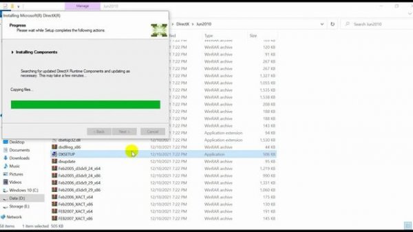 How to install DirectX & Microsoft Visual C++