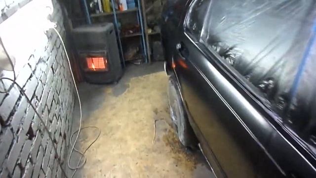 Ремонт кузова. Ровер 400 часть 6. Покраска. Копия Anest Iwata W 101 в работе. Мои краскопульты. смотреть онлайн
