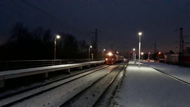 Электропоезд ЭД9М-1026/1029 (ТЧ-7 Н-Новгород) смотреть онлайн