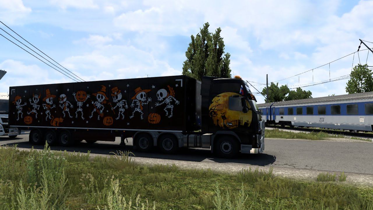 Euro truck simulator 2,везём негабаритный груз'большой брат'. смотреть онлайн