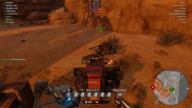 Crossout #605 ► GRIM REAPER - Ultimate Mega Walker Tank - BEST BUILD with 2 Huge Miniguns смотреть онлайн