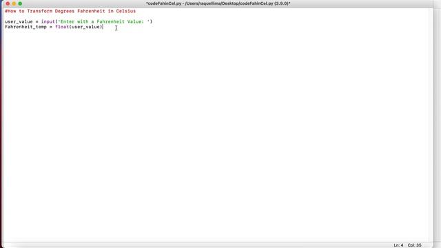Python - How To CONVERT Degrees Fahrenheit to Celsius смотреть онлайн