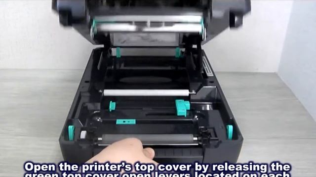 TSC TTP 247 loading ribbon смотреть онлайн