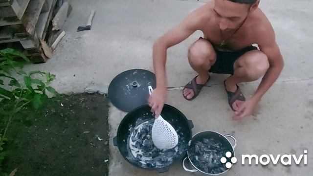 Мидии на ужин! Пальчики оближешь. смотреть онлайн