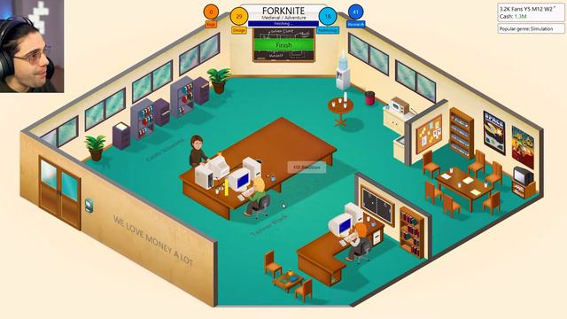 I Made Over $12,000,000 by Stealing Skyrim - Game Dev Tycoon смотреть онлайн