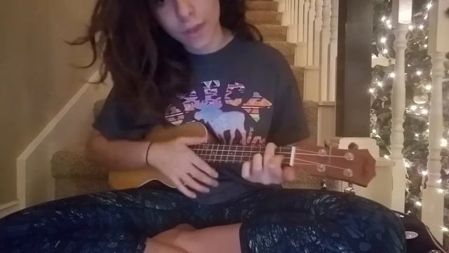 "Drops of Jupiter by Train" Ukulele Cover смотреть онлайн