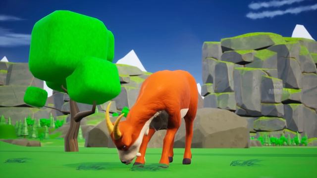 Farm Diorama - Fun Farm Animals Fence 3D Animation | Animal Sounds And Animal House
