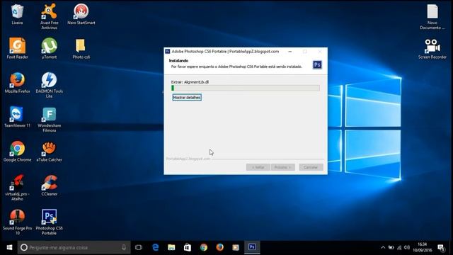 Como Baixar PhotoShop CS6 ( NÃO PRECISA INSTALAR) HD смотреть онлайн