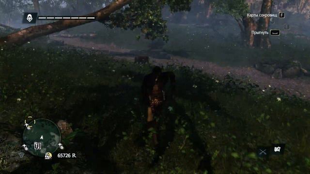 Assassins Creed IV Black Flag Прохождение на 100%. Зарытые сундуки. Широта и долгота 633 - 784. смотреть онлайн