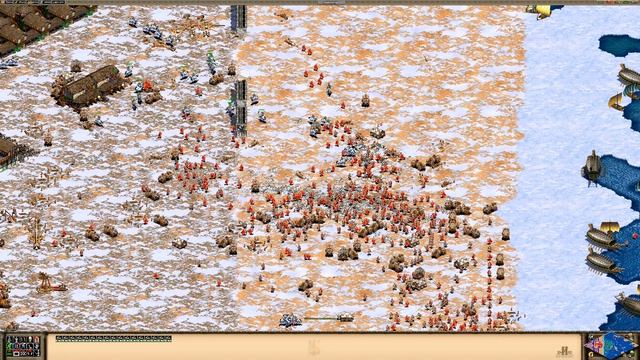 VIKINGS INVASION - Age of Empires 2 (4K Gameplay) смотреть онлайн