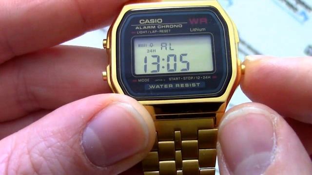 Часы Casio Illuminator A159WGEA-1D - Инструкция, как настроить | Watch-Forum.RU смотреть онлайн