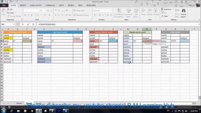 How to count first word and last word, mid word & Len смотреть онлайн