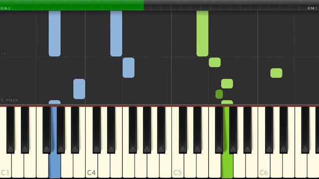 Chopin - Waltz in A Minor No.19 - EASY - [Piano Tutorial] (Synthesia) (Download MIDI + PDF Scores) смотреть онлайн