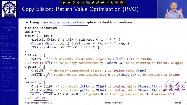 Tutorial 10 How to optimize C++11 programs using Rvalue and Move Semantics смотреть онлайн