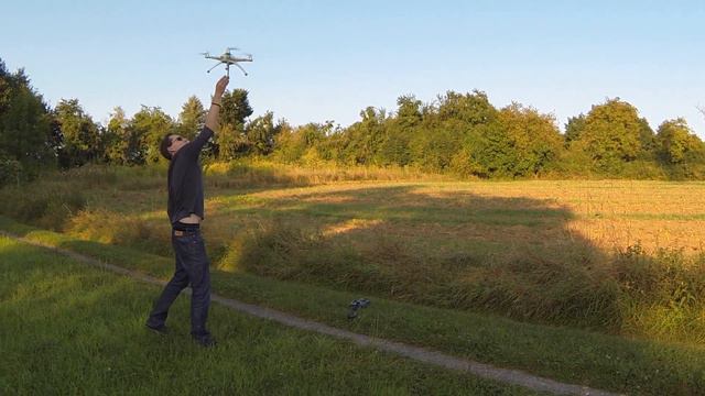 Walkera QR X350 Quadrocopter GPS Position Hold fun and fast Flying смотреть онлайн
