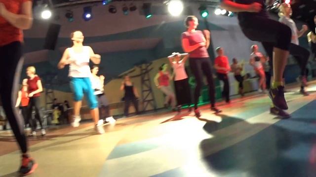 Zumba Fitness RUSSIA - мастер класс в г.Удомля. 2015г. смотреть онлайн