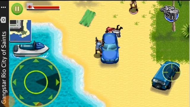 Gangster Rio :City of Saints . java gameplay on Andriod device смотреть онлайн