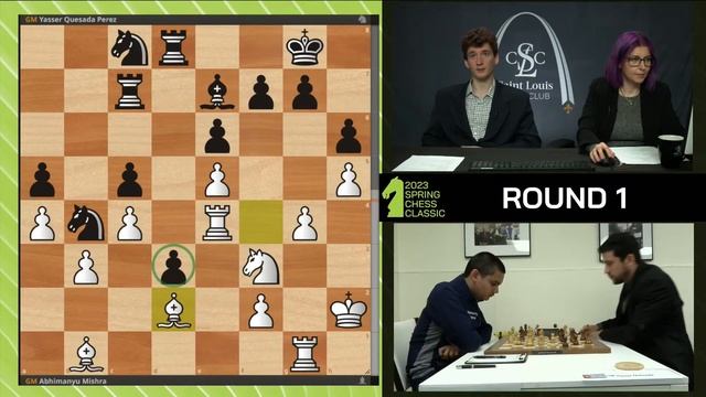 2023 Spring Chess Classic: Round 1 смотреть онлайн