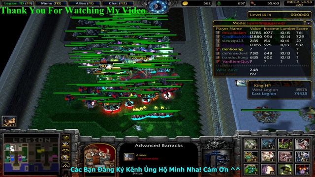 Warcraft III : Legion TD Mega 4.53 OZ3 x 20 (Fix Gold) #190 смотреть онлайн