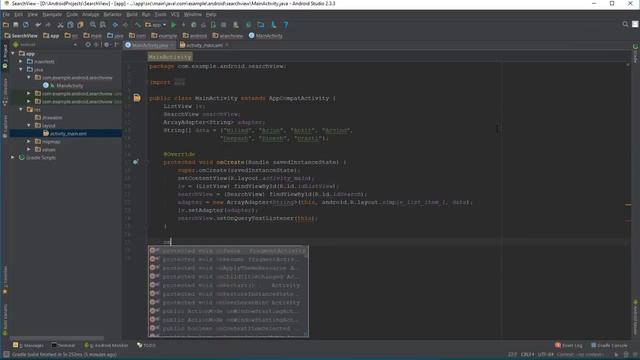 Android Containers Tutorial 34 - SearchView смотреть онлайн