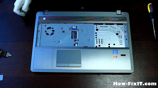 HP ProBook 4740s assembling, сборка ноутбука смотреть онлайн