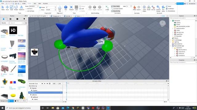 Roblox Studio | Making new sonic adventure/unleashed animations for my game! смотреть онлайн