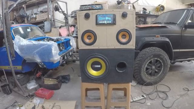 DEMO LAGU 2 CARA PASANG SUBWOOFER PAKAI POWER 4 CHANNEL смотреть онлайн