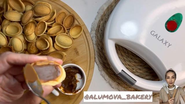 ДЕСЕРТ К ЧАЮ ЗА ЧАС /ОРЕШКИ СО СГУЩЁНКОЙ ?? смотреть онлайн