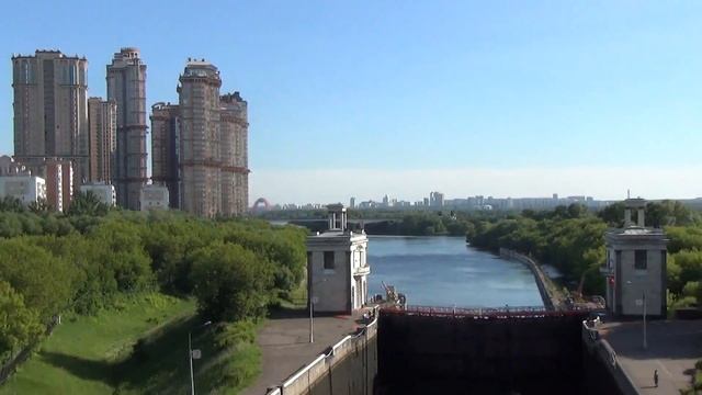 Ж/Д Курская-Рижская направление электропоезд Канал имени Москвы смотреть онлайн