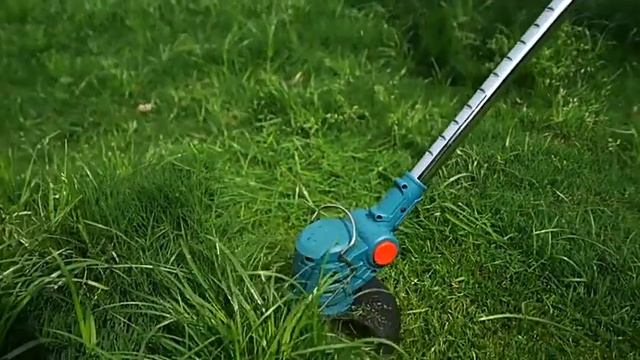 Electric Lawn Mower Li ion Battery Cordless Grass Trimmer смотреть онлайн