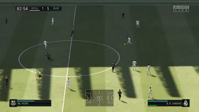 Barcelona Vs Real Madrid FIFA 21 ps4 broadcast смотреть онлайн
