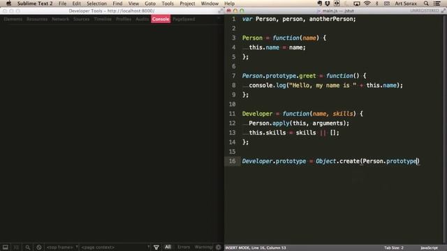 Javascript джедай #21 Конструкторы и классы смотреть онлайн