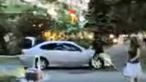 Пешеход разбил «Лексус» бейсбольной битой