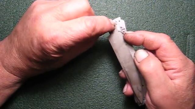 Новый упор и ригель для складного ножа смотреть онлайн