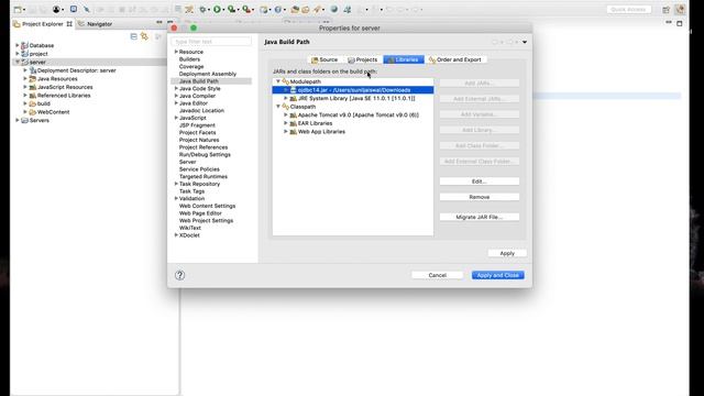 Add jar file and Deployment Assembly in Servlet/Jsp project смотреть онлайн