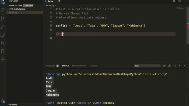 List Python || Python Tutorial || Learn Python Programming смотреть онлайн