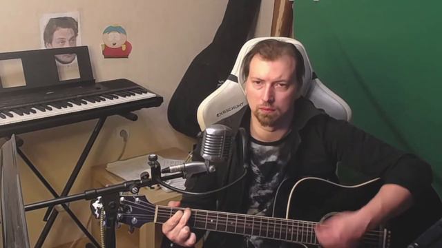 Rammstein - NEBEL. Acoustic Guitar cover смотреть онлайн